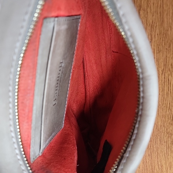 Hammitt Clutch Crossbody Bag Pewter Gold Hardware - Picture 6 of 6